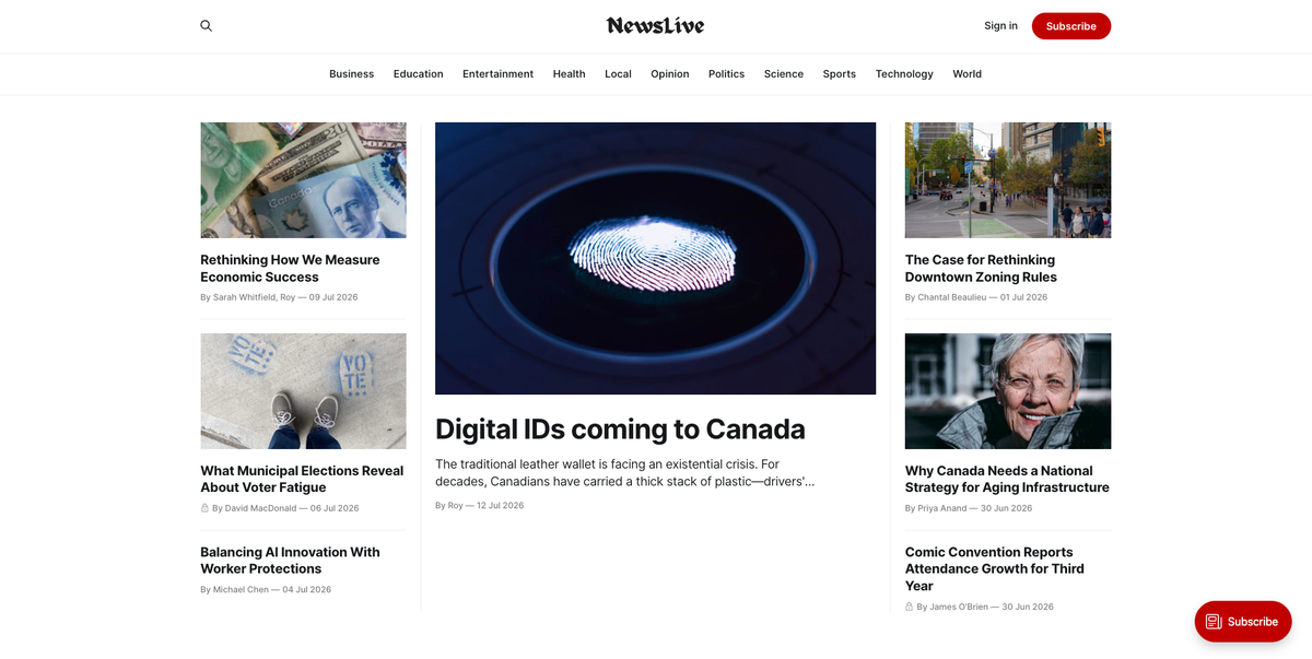 NewsLive Guide